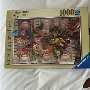 Ravensburger Food Porn 1000 Piece Puzzle